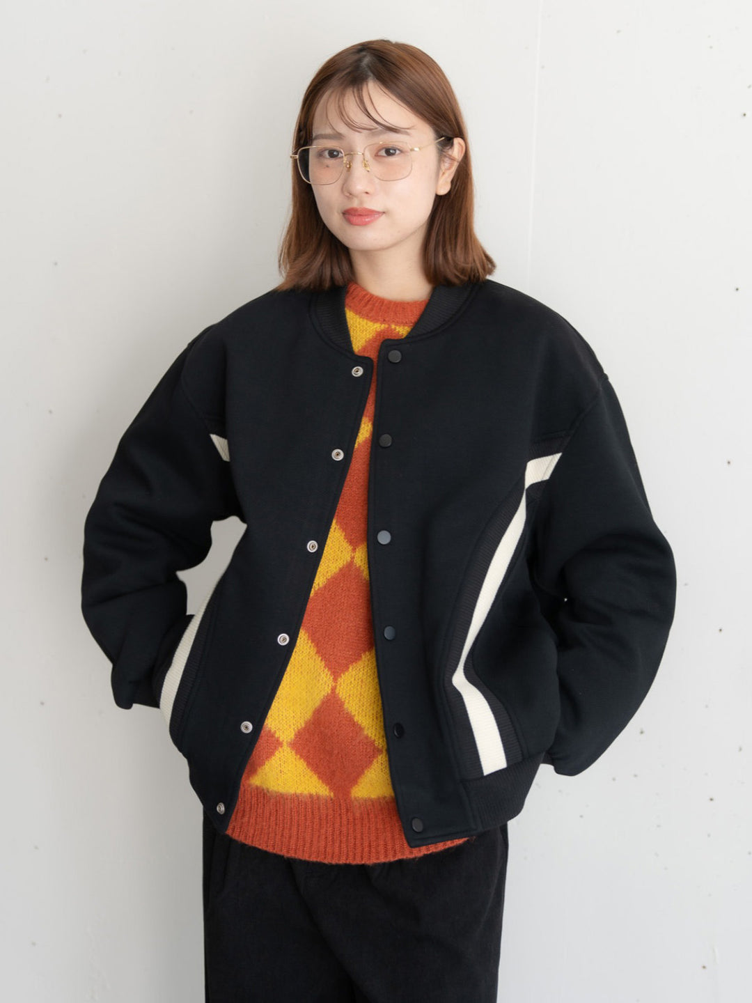 【bbO】ラインデザインワークブルゾン