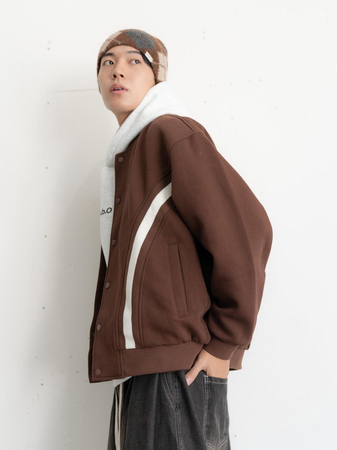 【bbO】ラインデザインワークブルゾン