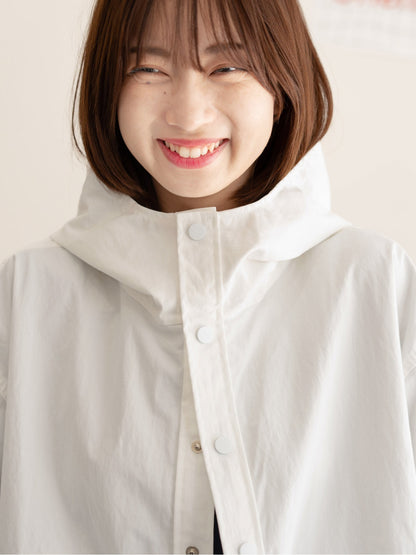 【bbO】ハイブリッドフーデッドシャツジャケット