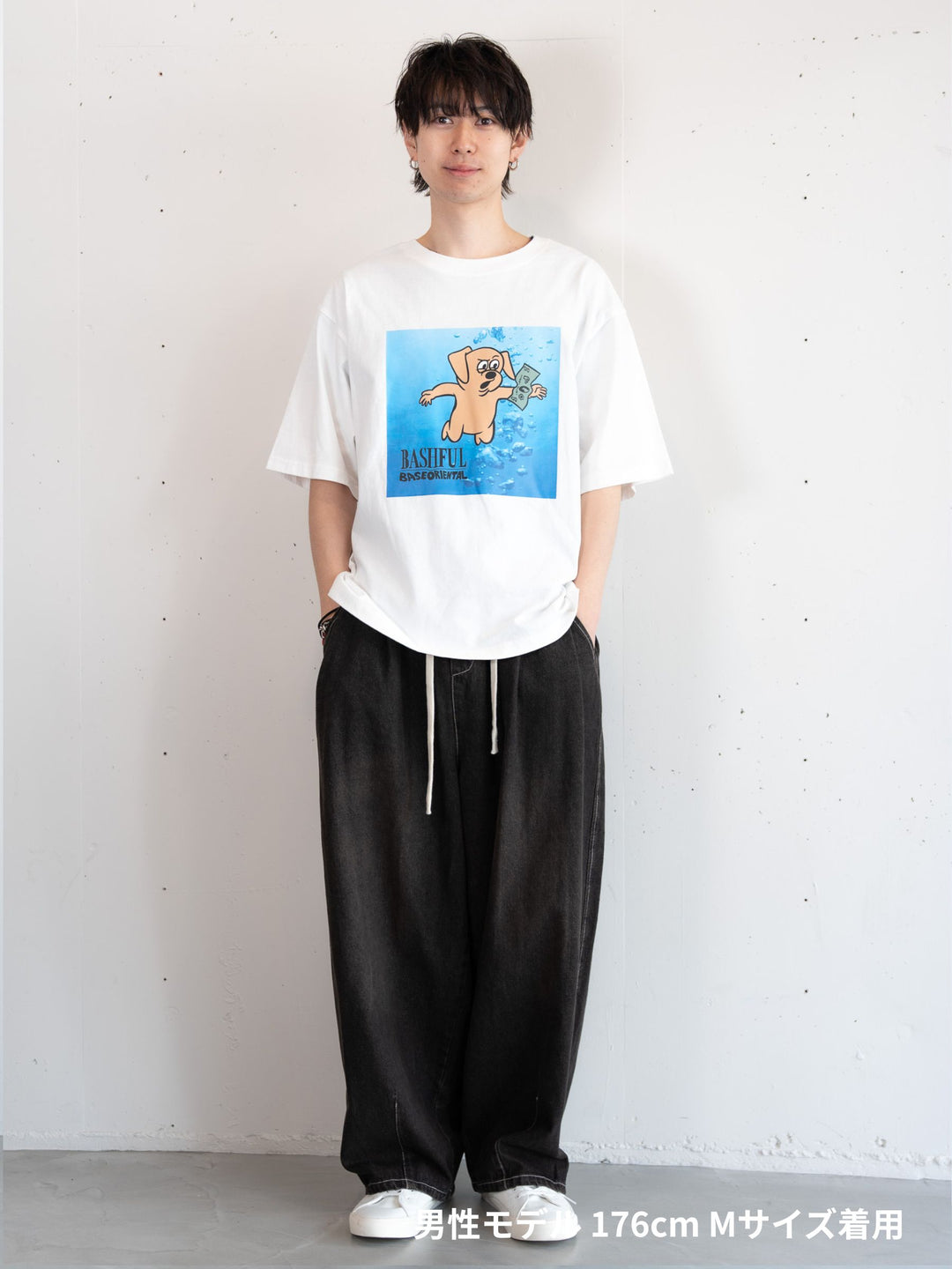 【bbO】ベースくんキャッチザマネーT