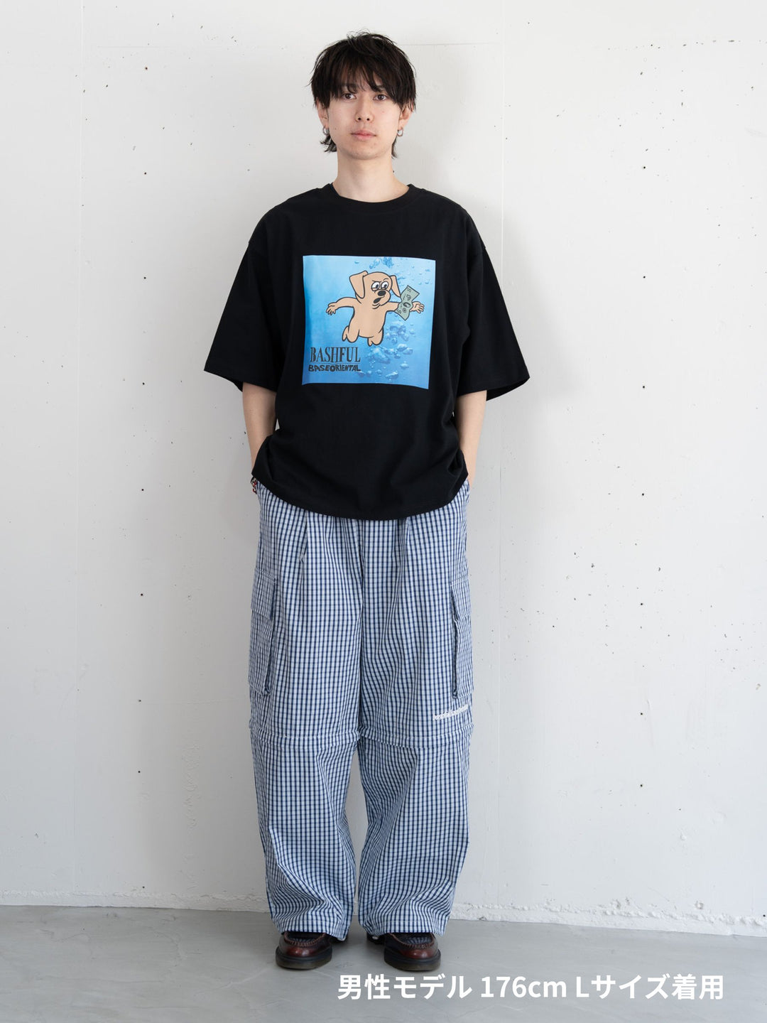 【bbO】ベースくんキャッチザマネーT